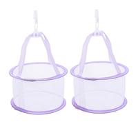 HONMEET 2pcs Makeup Brush Drying Rack Multi-functional Drying Net Basket for Beauty Sponge