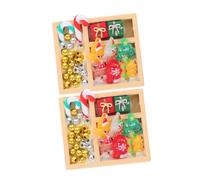 HONMEET 2pcs Miniature Dollhouse Accessories Portable Fake Candy Ornaments for Christmas Decoration Lightweight Sweet Decoration for Dollhouse Holiday