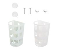 HONMEET 2pcs Plastic Rabbit and Guinea Pig Hay Feeder Rack with Portable Design and Waste-preventing Function, Large Capacity Pp Grass Feeding Dispenser for Small Animals