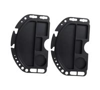 HONMEET 2Pcs Portable Bike Repair Tray Heavy Duty Material Workstand Pallet for Mountain Road Folding Bikes Mechanics Tool Organizer