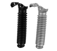 HONMEET 2pcs Portable Unisex Urinal with Leakproof Seal for Travel Camping Outdoor Use Collapsible Emergency Urine Bottle for Men Women Car Trips Black Grey