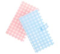 HONMEET 2pcs Reusable Sticker Storage Books Minimalist Sticker Collecting Albums for Nail Art and Scrapbooking Capacity Organizer Photos and Creative Displays