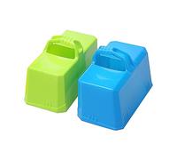 HONMEET 2Pcs Snow Brick Maker Mold for Winter Outdoor Fun DIY Castle Brick Maker for Sand and Snow Lightweight Design for Creation and Structure Building