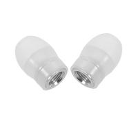 HONMEET 2pcs Soft Silicone Gourd-shaped Replacement Tips for Stethoscope Noise Reduction Comfortable Fit and Easy Cleaning Medical Ear