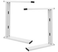 HONMEET 2pcs Space Saving Stand Legs Compatible with Cricut Explore Maker Dual Craft Machine Storage Organizer for Tabletop Cutting Machines Portable Vinyl Cutter Holder