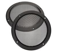 HONMEET 2PCS Speaker Grill Covers Protective Mesh for Car Subwoofers and Home Audio Systems Stylish Decorative Vehicle Speaker Covers Compatible with Multiple Brands