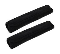HONMEET 2pcs Stroller Handle Grip Covers Black with Soft Skin-Friendly and Hook Loop Closure for Stroller Armrest Protection All-Season Use