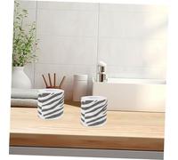 HONMEET 2pcs Textured Zebra Print Toilet Paper Soft Animal Patterned Bathroom Tissue for Household Use with Enhanced Sensory Feel and Easy Storage