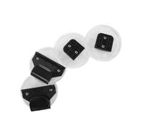 HONMEET 2set Boy Girl Guardrail Link Playpen Accessory Playpen Connector Replacement for Home and Nursery Use Safety Gate Linking Kit Retractable Gate Door Barrier Bracket