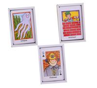 HONMEET 3 Boxes Early Educational Colorful Playing Cards Game for Each Interactive Learning Cards for Memory Cognitive and Hand-eye Coordination Development Suitable for Boys
