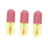 HONMEET 3 Pcs Colour Changing Lip Oils Moisturizing Nourishing Lip Plumper Gloss Set with Aloe Vera for Women