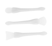 HONMEET 3 Pcs Silicone Wax Seal Cleaning Spatulas Multi-use Wax Scraper Tools for Stamp Maintenance and Crafting