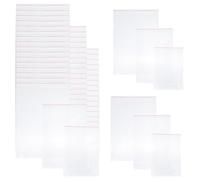 HONMEET 300pcs Self-Sealing Plastic Card Pockets for Posters and Photos, Keeps Cards Tidy and Easy to Remove Marks, Plastic Sleeves Suitable for Office and Home Storage