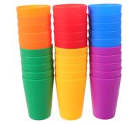 HONMEET 30pcs Hand Exercise Equipment Therapy Cones Set for Finger Strengthener with Colorful Plastic Stackable Balance Cones Featuring Gradual Training Intensity and Precise Surface