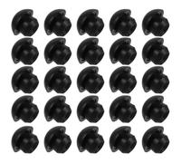 HONMEET 30pcs Rubber Plug Floor Bottle Jack Plugs Optimal Fit Easy to Install and Disassemble Black Rubber Oil for Jack and Oil Reservoir Accessories