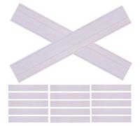 HONMEET 30pcs Word Strips Sentence Strips Violet Premium Paper Material Practical Write Basic Skills for Classroom Pocket Charts Teachers