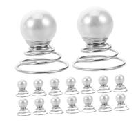 HONMEET 36pcs Faux Pearl Spiral Hair Pins for Wedding Bridal Updo Corkscrew Bun Twist Hair Jewelry with Spring Structure Secure Grip for Bridesmaids Prom Party