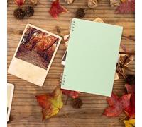 HONMEET 3Pcs Academic Notebooks Wirebound Notepads Plastic and Paper Material, Spiral Notebooks for Listing Ideas, 80gsm Lined Paper with Margin, 8.3X5.5 Inch