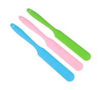 HONMEET 3pcs Facial Wax Hair Remover Kit Non-stick Wax Sticks Soft Hair Removal Applicator Spatulas