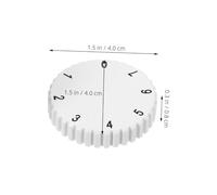 HONMEET 3pcs Fridge Freezer Replacement Knobs Plastic Temperature Control Dial Adjustable Thermostat Switch for Precise Cooling and Use