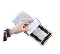 HONMEET 3pcs Mop Cloth Replacement for Flat Mop Cotton Cleaning Pads High Absorbency for Household Floor Wall Window Cleaning Space-saving Design