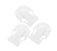 HONMEET 3pcs Plastic Stethoscope Clip Holder Portable Waist Belt Hip Buckle for Doctors Medical Students Lightweight Travel-friendly Replacement Parts