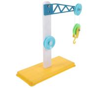HONMEET 3PCS School Pulley Model for Physics Learning Lightweight Simple Machine Teaching Kit Educational Mechanics for Science Experiments Random Color