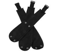 HONMEET 3pcs Stroller Protection Belt Breathable Oxford Cloth Safety Strap Portable Stroller Accessory Easy to Clean Travel Companion