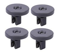 HONMEET 4pcs Dishwasher Spare Wheel Set Universal Lower Rack Roller Parts for Kitchen Use