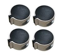 HONMEET 4pcs Kitchen Gas Stove Knobs Replacement Metal Spider Switch Igniter Knobs for Gas Cookers