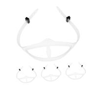 HONMEET 4pcs Silicone Diving Mask Straps Elastic Scuba Mask Replacement for Men Women Soft Leak Prevention Adjustable Swim Goggles Belts for Snorkeling and Diving