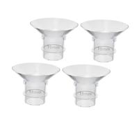 HONMEET 4pcs Silicone Flange Inserts Wearable Breast Pump Accessories Parts for Women Supplies 19mm Size Compatible Breast