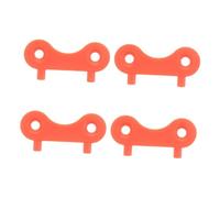 HONMEET 4pcs Sturdy Nylon Deck Fill Plate Key Lightweight Accessories for Boats Boat Gas Cap Replacement Tool Multifunctional Yacht Water Tank Switch Key