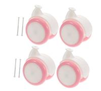 HONMEET 4pcs Toddler Walker Replacement Wheels Plastic Rubber Wheels Casters Replacement Wheels Casters Replacement Universal Wheels Toddler Walker Accessories