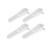 HONMEET 4pcs Toilet Seat Adjustment Tool Plastic Repair Wrench for Stable Grip and Precision Engineering, High-Strength Installation Tool for Bathroom Toilet Seat Repair and Replacement