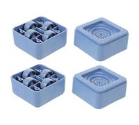 HONMEET 4pcs Washer Stabilizer Pads Feet for Washing Machines and Appliances Shock Absorbing Non- Design Water-resistant for Home Use