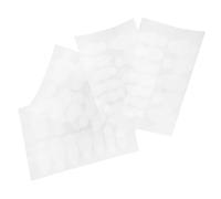HONMEET 4sheets French Tip Nail Stickers Self-adhesive Form Decals for Shaped Manicure Various for Custom Nail Art Easy Application for Everyday Use and Special Events