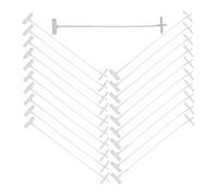 HONMEET 5000pcs Pp Glue Needle for Clothing Tag Fasteners Price Tag Locks Sock Packing Accessories Tagging Attachments Hanging Fixing Barbs