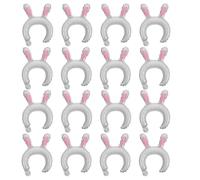 HONMEET 50pcs Inflatable Animals Balloon Headband for Party Decoration, Aluminum Foil Material, Safe and Decorative Balloon for Holiday Scenes and Birthday Celebrations