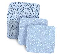 HONMEET 540Pcs Stripe Non Woven Grafting Glue Remover Pads for Nail Salon Wipers for Cleaning Glue Bottles Essential for Eyelash Extensions and Makeup Removal