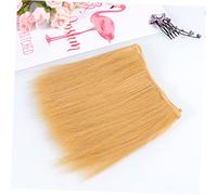 HONMEET 5pcs Doll Wigs Straight Hair Wig Row Diy Extensions for Lottie Girls Dolls