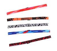 HONMEET 5pcs Elastic Sports Headbands for Women Non- Sweatbands for Yoga Running and Workout Fashionable Hairbands Colors