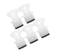HONMEET 5pcs Hot Water Bottle Replacement Plugs 21mm Rubber Stopper Caps Hot Water Bottle Sealing Stoppers Spare Safety Plugs and Hand Warmers