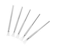 HONMEET 5pcs Needle Manicure Tools Nail Art Fine Liner Pens Stainless Steel Wire Drawing Pen Nail Art Line Painting Tool for Detailed Line Work Precision