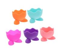 HONMEET 5pcs Powder Puff Holder Dustproof Silicone Sponge Egg Rack Stand for Makeup Storage Portable Cosmetic Organizer for Beauty Sponges Detachable Design and High-quality Craftsmanship