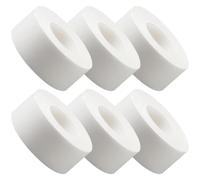 HONMEET 6 Rolls Self-adhesive Collar Protector Sweat Pads Portable Shirt Sweat Liners for Men Disposable Sticky Absorption Strips 3 Meter 5 Meter X 2.5 Cm Invisible for Shirt Collars