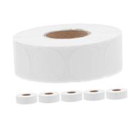 HONMEET 6 Rolls Small Round Stickers with Strong Adhesive Colored Dot Label Stickers for Office Classroom Home Retail Warehouse Food Service Organization and Coding