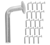 HONMEET 60pcs Pallet Rack Drop Pin: M5x48mm Heavy Duty Safety J Bolt - Cross Beam Locker Drop Pins for Warehouse Home Shelving System