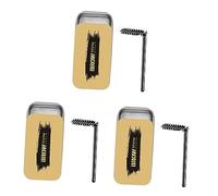 HONMEET 6pc Eyebrow Styling Cream Brush Set Comb Outline Natural Texture Wax Pomade Makeup Kit