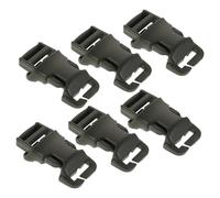 HONMEET 6pcs Backpack Tank Tops Bracelets Kit Backpack Strap Keeper Adjustable for Backpack Field Repair Bracelet Plastic Green